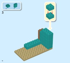 LEGO 10470 instructions page 12 – build guide