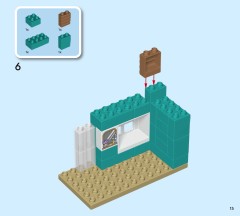 LEGO 10470 instructions page 15 – build guide