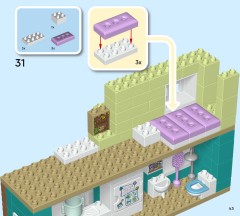 LEGO 10470 instructions page 43 – build guide