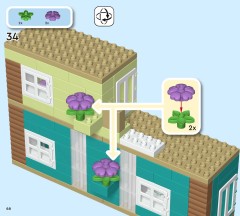 LEGO 10470 instructions page 46 – build guide