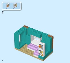 LEGO 10470 instructions page 12 – build guide