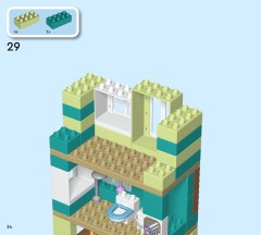 LEGO 10470 instructions page 34 – build guide