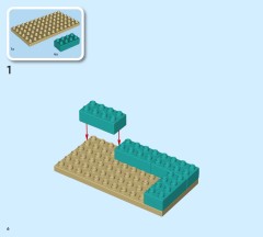 LEGO 10470 instructions page 6 – build guide