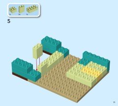 LEGO 10470 instructions page 11 – build guide