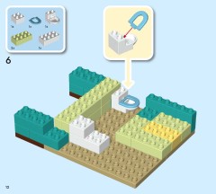 LEGO 10470 instructions page 12 – build guide