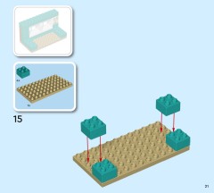 LEGO 10470 instructions page 21 – build guide