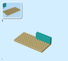 LEGO 10470 instructions page 6 – build guide