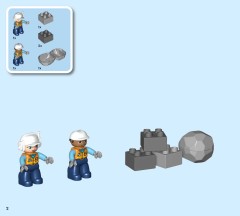 LEGO 10475 instructions page 2 – build guide