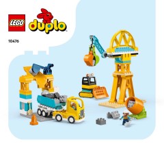 LEGO 10476 instructions page 1 – build guide