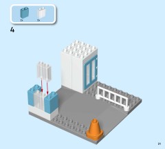 LEGO 10476 instructions page 21 – build guide