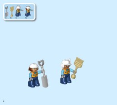 LEGO 10476 instructions page 2 – build guide