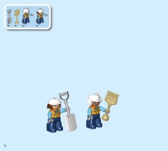 LEGO 10476 instructions page 2 – build guide