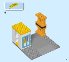 LEGO 10476 instructions page 21 – build guide