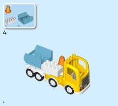 LEGO 10476 instructions page 8 – build guide