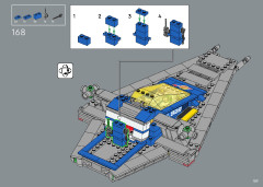 LEGO 10497 instructions page 109 – build guide