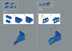 LEGO 10497 instructions page 121 – build guide