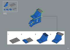 LEGO 10497 instructions page 123 – build guide