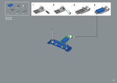 LEGO 10497 instructions page 127 – build guide