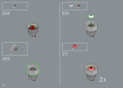 LEGO 10497 instructions page 130 – build guide