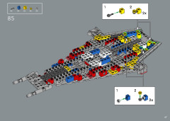 LEGO 10497 instructions page 47 – build guide