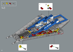 LEGO 10497 instructions page 82 – build guide