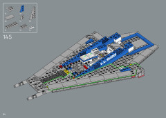 LEGO 10497 instructions page 84 – build guide