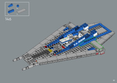 LEGO 10497 instructions page 85 – build guide