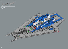 LEGO 10497 instructions page 86 – build guide