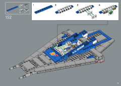 LEGO 10497 instructions page 91 – build guide