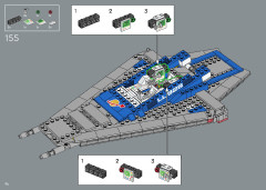 LEGO 10497 instructions page 94 – build guide