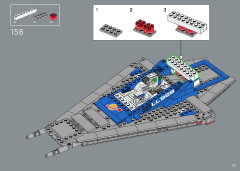 LEGO 10497 instructions page 97 – build guide