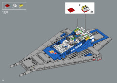 LEGO 10497 instructions page 98 – build guide