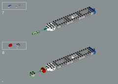 LEGO 10497 instructions page 6 – build guide