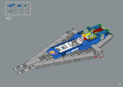 LEGO 10497 instructions page 67 – build guide