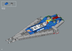 LEGO 10497 instructions page 68 – build guide