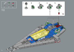 LEGO 10497 instructions page 74 – build guide