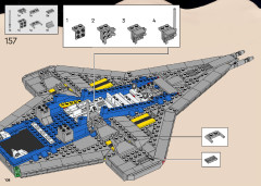 LEGO 10497 instructions page 108 – build guide