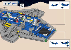 LEGO 10497 instructions page 121 – build guide