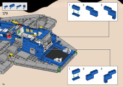LEGO 10497 instructions page 126 – build guide
