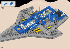LEGO 10497 instructions page 128 – build guide