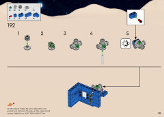 LEGO 10497 instructions page 133 – build guide