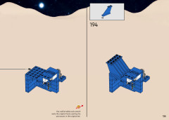 LEGO 10497 instructions page 135 – build guide