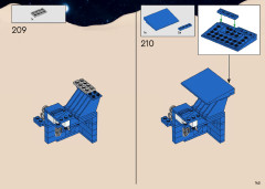 LEGO 10497 instructions page 143 – build guide