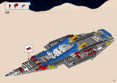 LEGO 10497 instructions page 47 – build guide
