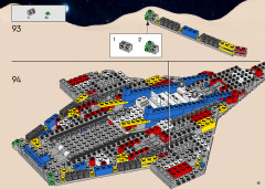 LEGO 10497 instructions page 61 – build guide