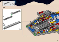 LEGO 10497 instructions page 63 – build guide