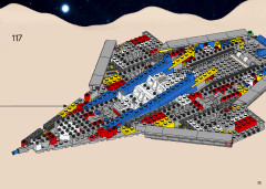 LEGO 10497 instructions page 73 – build guide