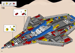 LEGO 10497 instructions page 74 – build guide