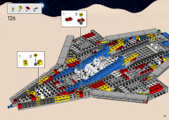 LEGO 10497 instructions page 79 – build guide