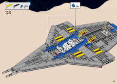 LEGO 10497 instructions page 93 – build guide